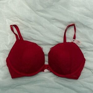 Victoria's Secret Scarlet Lace Bra